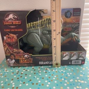 Figurine Mattel Jurassic World Camp Cretaceous - Roar Attack Ouranosaurus Neuve